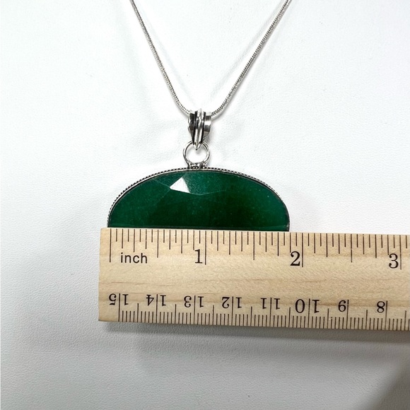 Emerald 925 Pendant - Picture 5 of 6